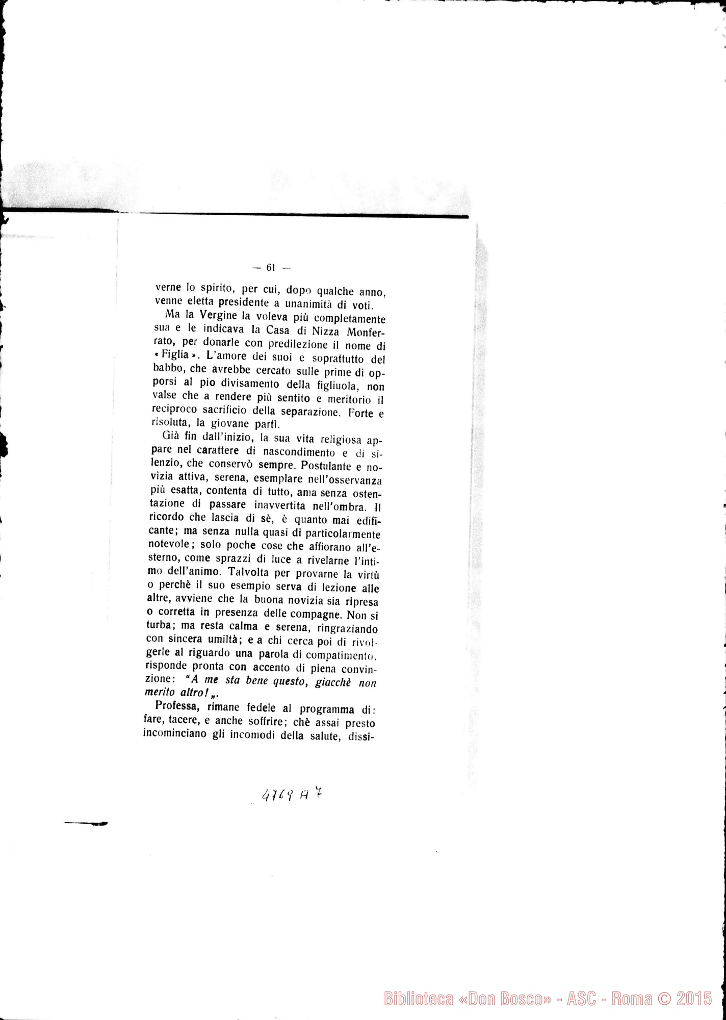Fotogramma A 7 — Defunte nell’anno 1909 con cenni biografici