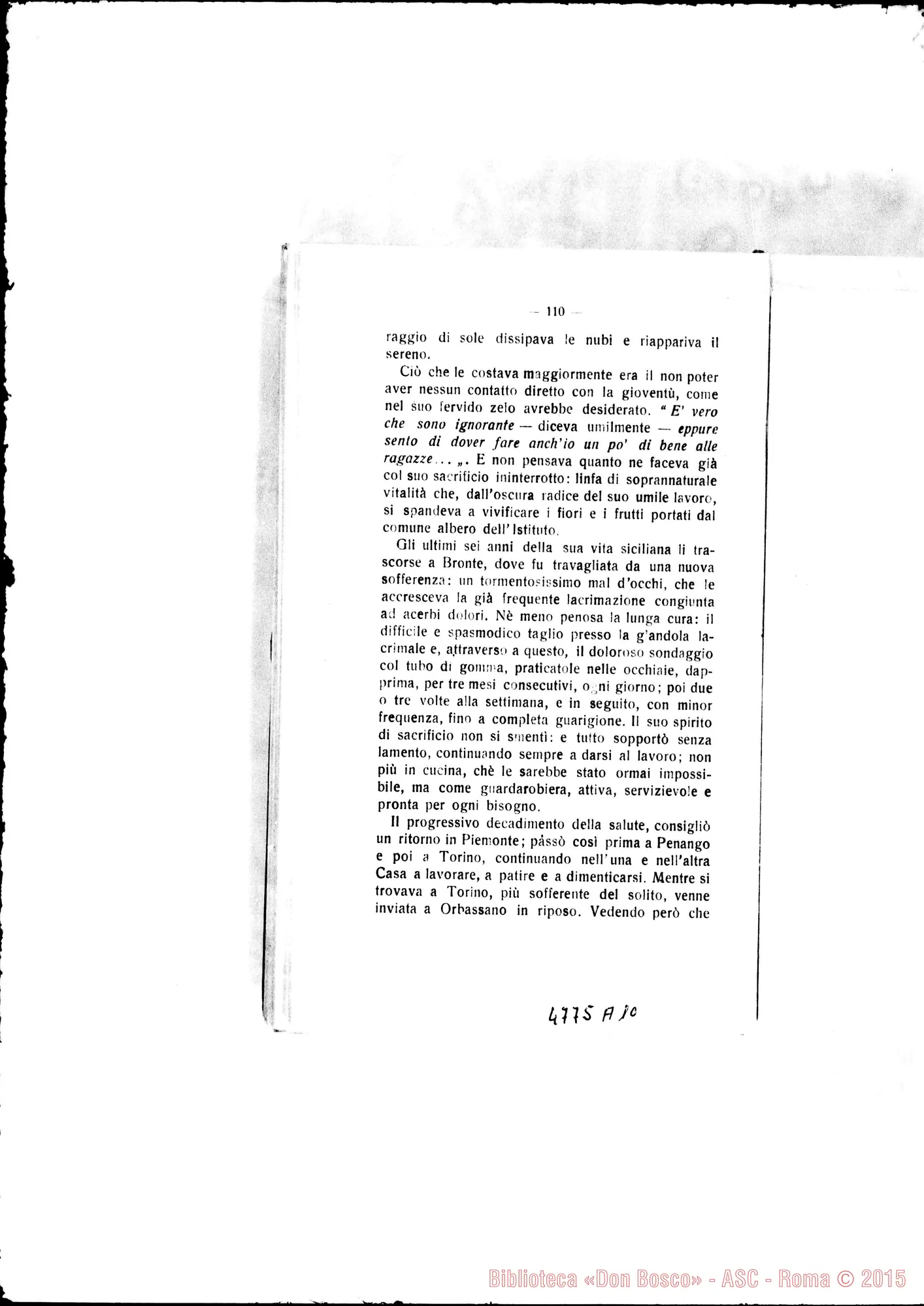 Fotogramma A 10 — Defunte nell’anno 1912 con cenni biografici