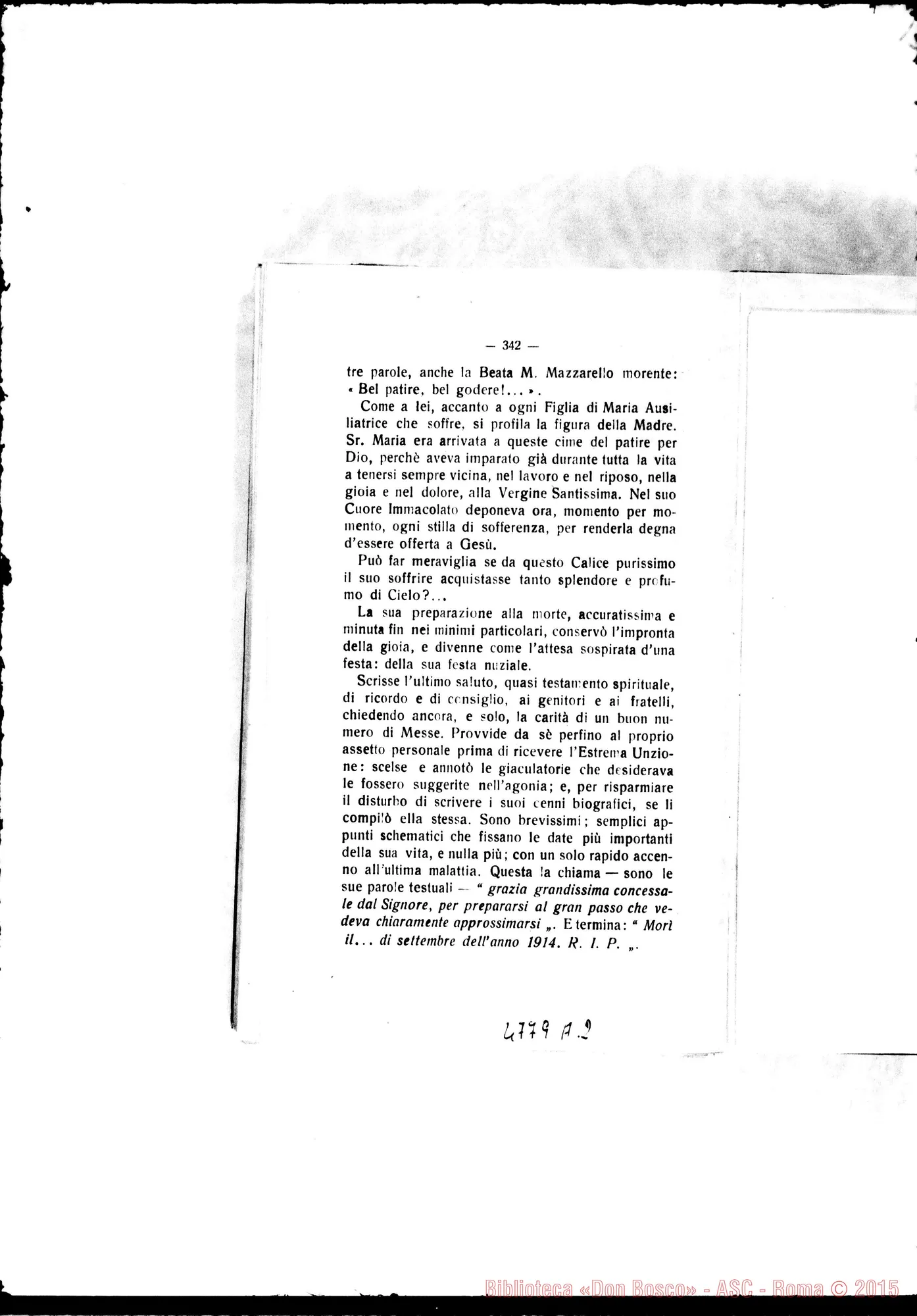 Fotogramma A 2 — « « 1914