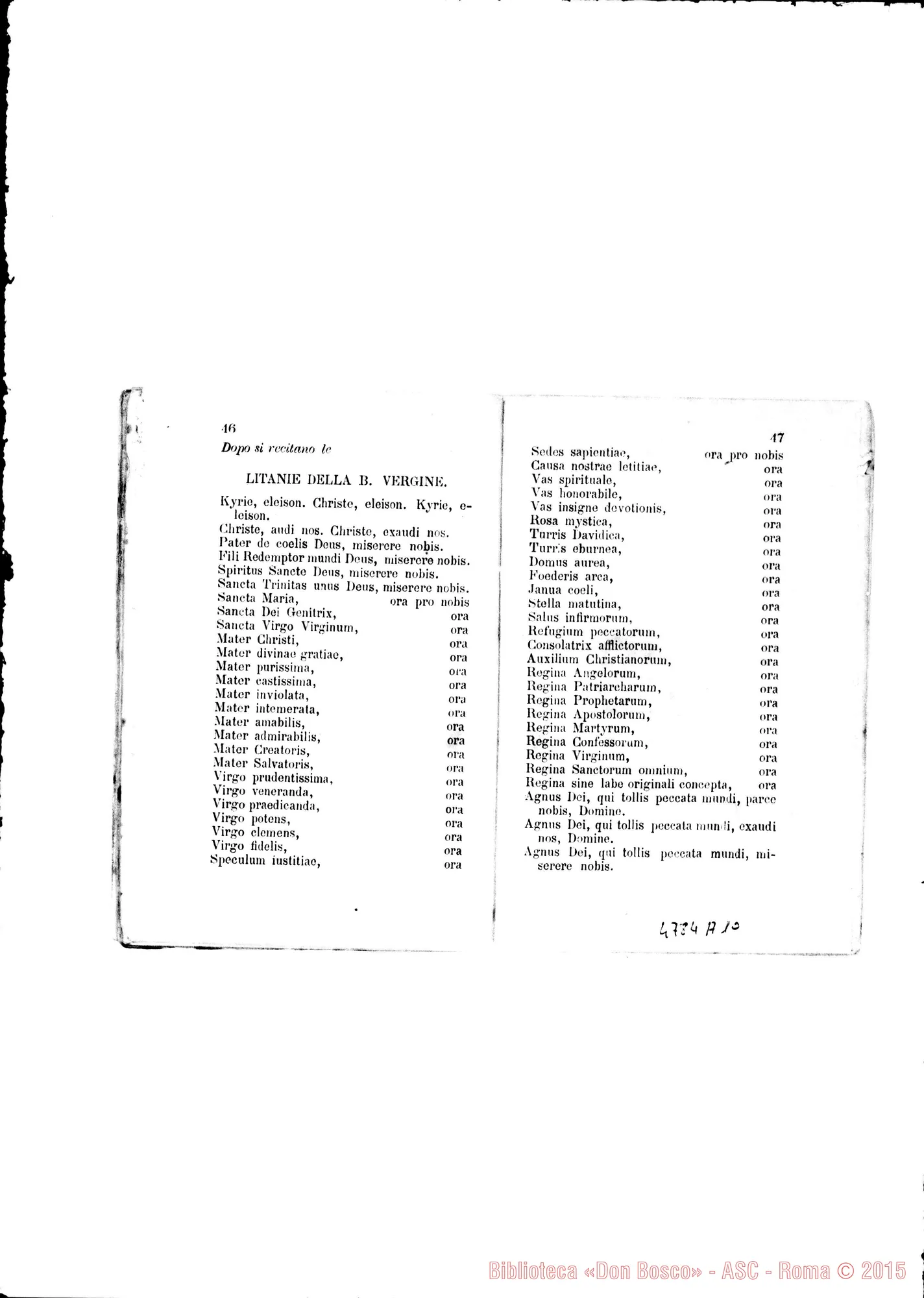 Fotogramma A 10 — Costituzioni: Prima edizione delle Regole. Stampato. Torino, 1878. Lettera di presentazione di D. Bosco. Torino, 8-12-1878