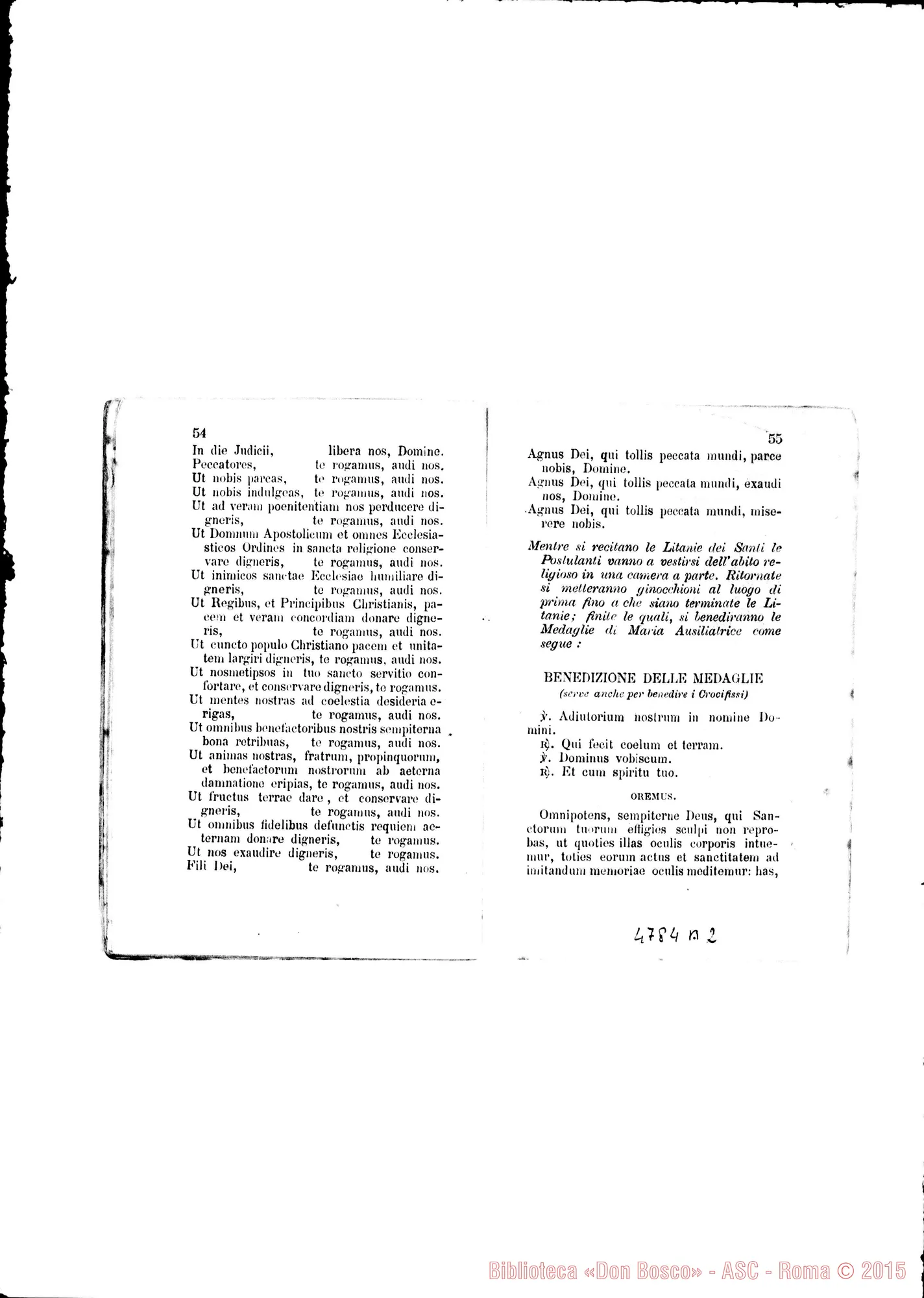 Fotogramma B 2 — Costituzioni: Prima edizione delle Regole. Stampato. Torino, 1878. Lettera di presentazione di D. Bosco. Torino, 8-12-1878