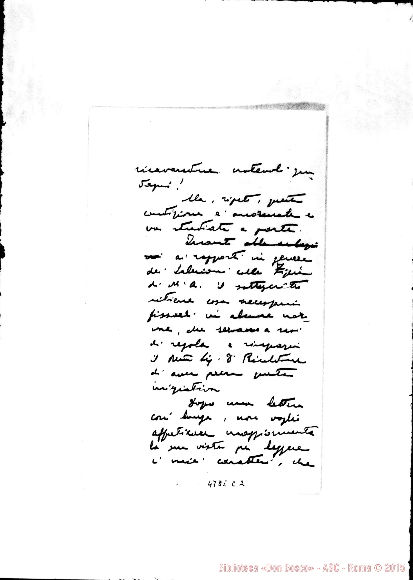 Fotogramma C 2 — D. Simonetti Giov.-D. Ricaldone. Roma, 27-11-1926