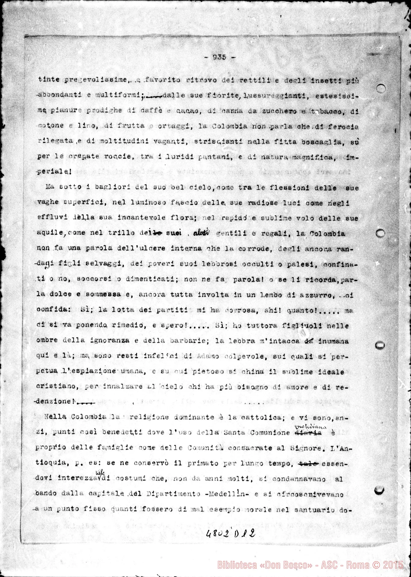 Fotogramma D 12 — Volume quinto: dal 1 gennaio al 22 luglio 1913