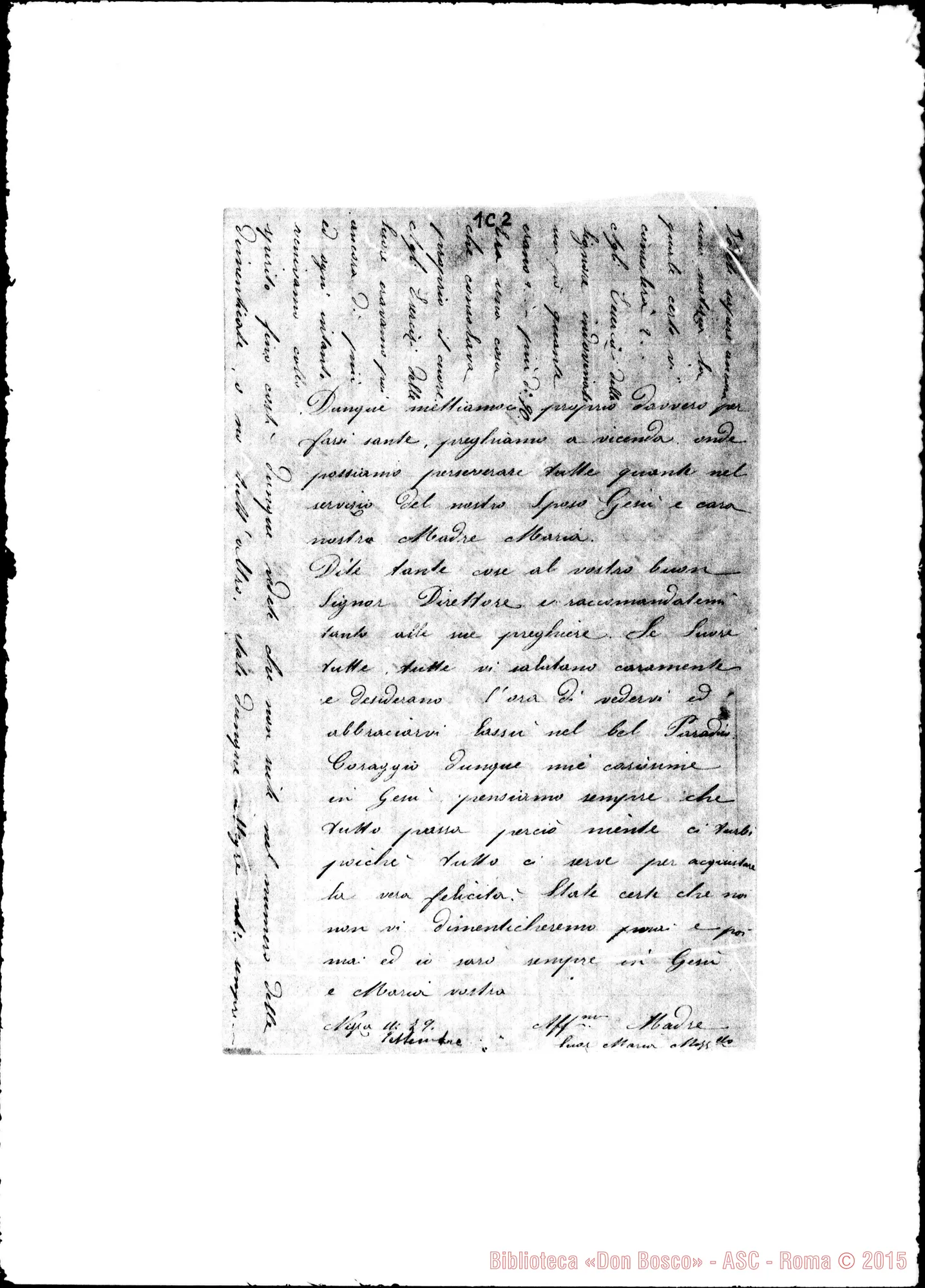 Fotogramma C 2 — Suor Vallese E Suore Nizza, 11-09-1879