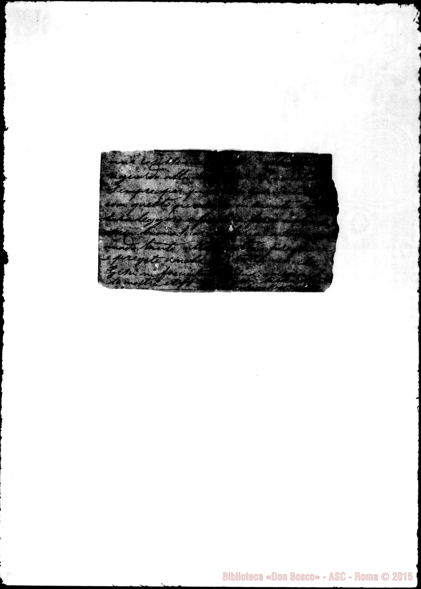 Fotogramma D 2 — Suor Vittoria Cantù Nizza, 00-10-1879 Autografa