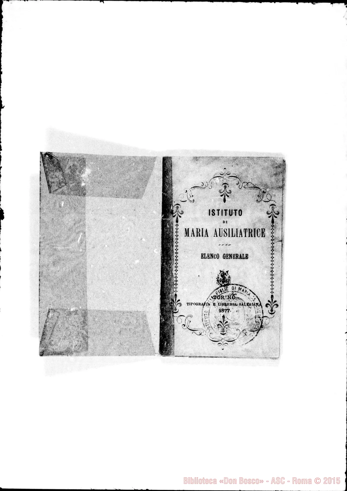 Fotogramma D 2 — Elenco stampato dell’anno 1877