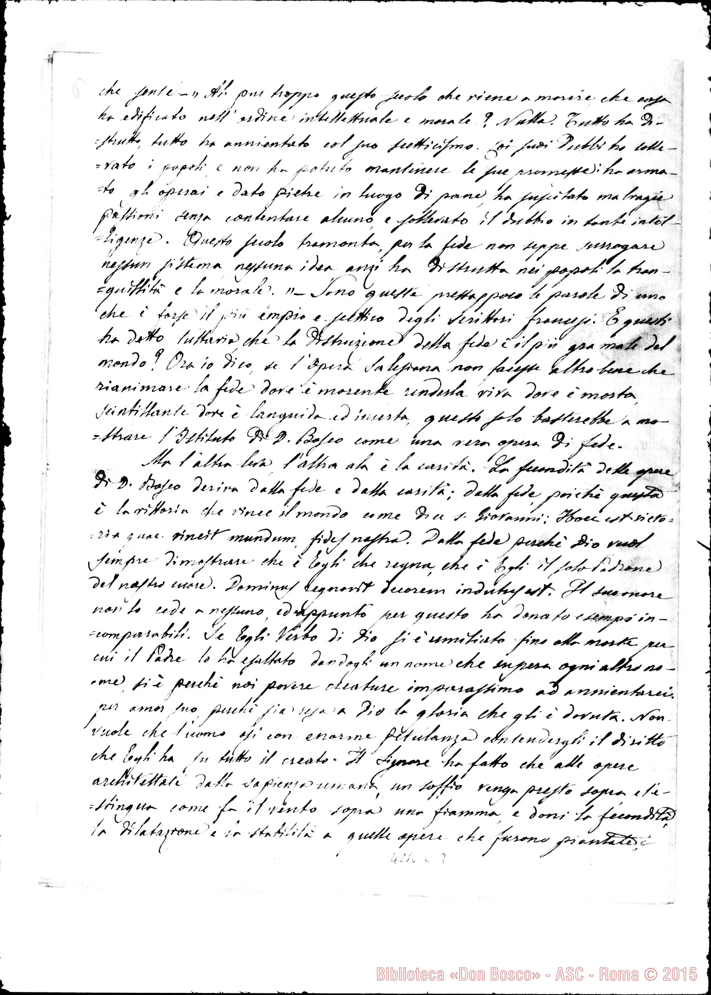 Fotogramma C 3 — Card. Parocchi: conferenza ai Cooperatori. 1886