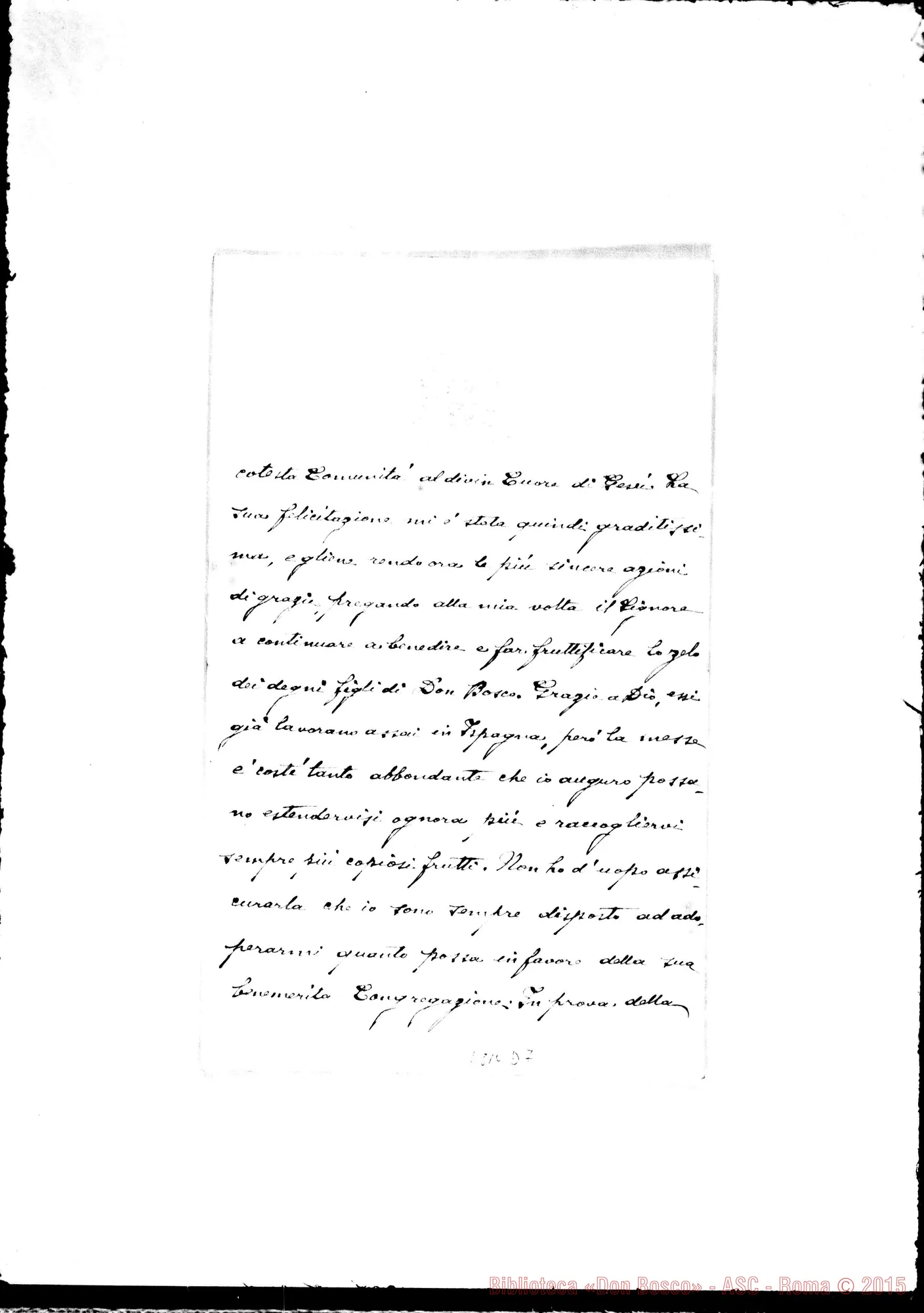 Fotogramma D 7 — Card. Rampolla-Don Branda Giovanni. Roma, 3-07-1887